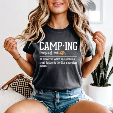 Camping Verb