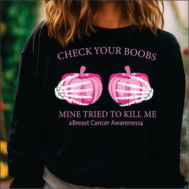 Check your Boobs DTF Transfer