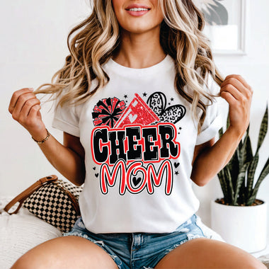 Cheer Mom Red