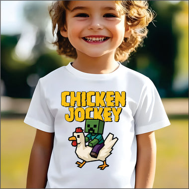 Chicken Jockey DTF Transfer
