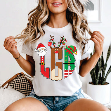 Custom Christmas Monogram