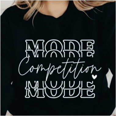 Competition Mode White DTF Transfer