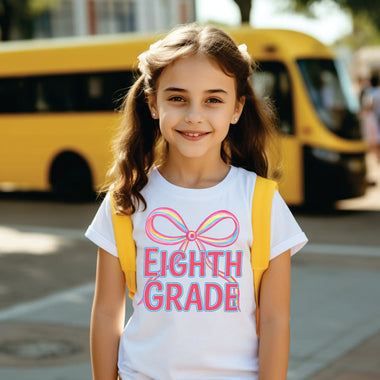 Coquette Bow Eighth Grade