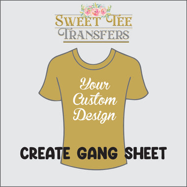 Shop USE ONLY Custom DTF Gang Sheets 22.5"x12" up to 22.5" x 96"
