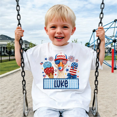 Custom American Boy Goose