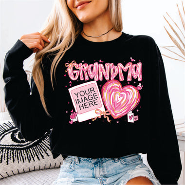 Custom Brushstroke Grandma Polaroid