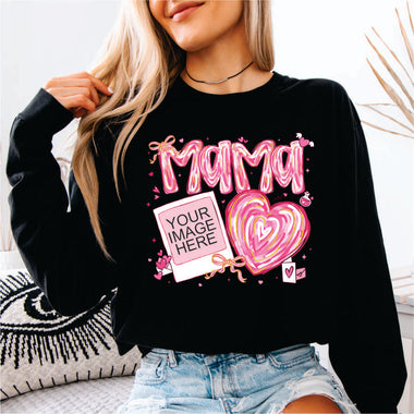 Custom Brushstroke Mama Polaroid