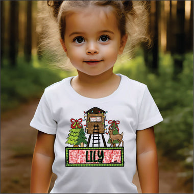 Custom Girls Christmas Tree stand