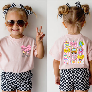 Custom Hello Second Grade w Name 2 part