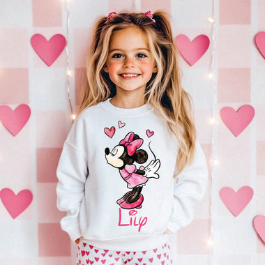 Custom Magical Valentine Girl w Name