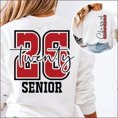 Custom Color Senior 2026 front & Back