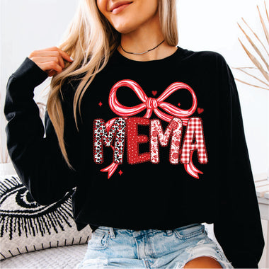 Valentine Pattern Mema