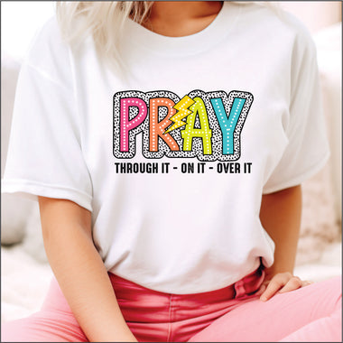 Dalmation and Bright Pray DTF Transfer