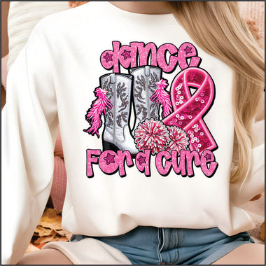 Dance for a Cure DTF Transfer