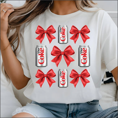 Diet Coke Coquette DTF Transfer