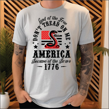 Don't Tread on America DTF Transfer
