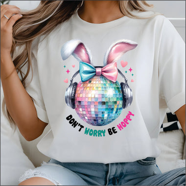 Don't Worry be Hoppy DTF Transfer