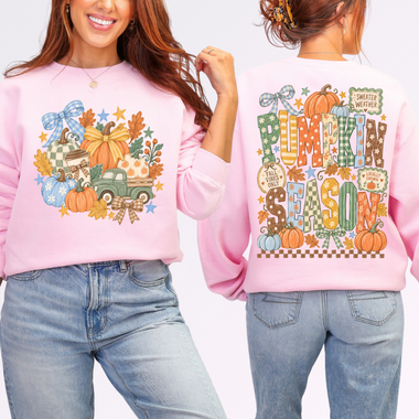 Pumpkin Season DTF Transfer DTF Heat Press Transfer from Sweet Tee Transfers