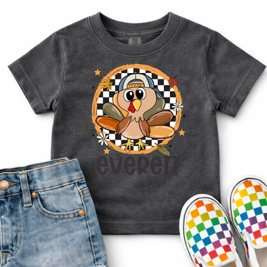 Custom Boy Turkey DTF Transfer DTF Heat Press Transfer from Sweet Tee Transfers