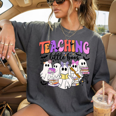 Teaching Little Boos DTF Transfer DTF Heat Press Transfer from Sweet Tee Transfers