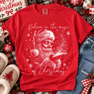 Believe in the Magic of Christmas DTF Transfer DTF Heat Press Transfer from Sweet Tee Transfers