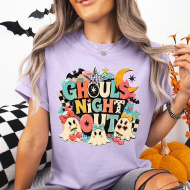 Ghouls Night Out Retro DTF Transfer DTF Heat Press Transfer from Sweet Tee Transfers