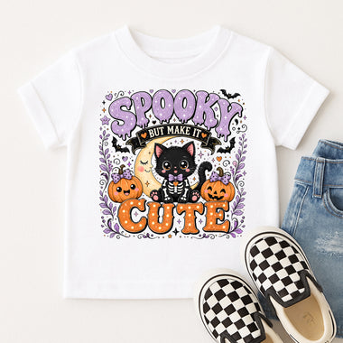 Spooky but Make It Cute DTF Transfer DTF Heat Press Transfer from Sweet Tee Transfers