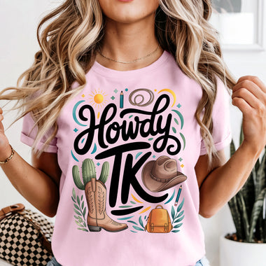 Howdy TK DTF Transfer DTF Heat Press Transfer from Sweet Tee Transfers