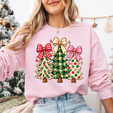 Merry Little Trees DTF Transfer DTF Heat Press Transfer from Sweet Tee Transfers