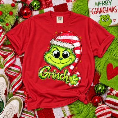 Grinch Cutie DTF Transfer DTF Heat Press Transfer from Sweet Tee Transfers