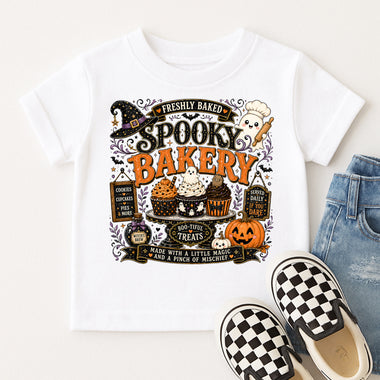 Spooky Bakery DTF Transfer DTF Heat Press Transfer from Sweet Tee Transfers