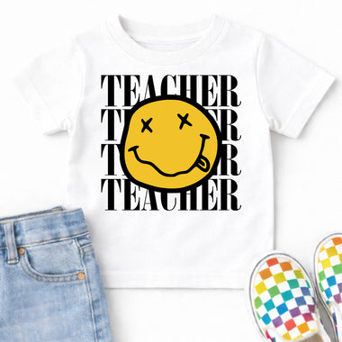Nirvana Teacher DTF Transfer DTF Heat Press Transfer from Sweet Tee Transfers