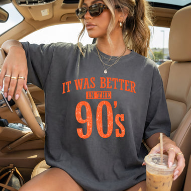 It Was Better in the 90s Vintage DTF Transfer DTF Heat Press Transfer from Sweet Tee Transfers