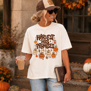 Harvest His Promises DTF Transfer DTF Heat Press Transfer from Sweet Tee Transfers
