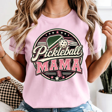 Pickleball MAMA DTF Transfer DTF Heat Press Transfer from Sweet Tee Transfers