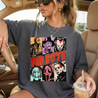 Bad Boys Horror Icons DTF Transfer DTF Heat Press Transfer from Sweet Tee Transfers