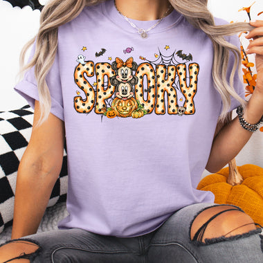 Spooky Mouse Halloween DTF Transfer DTF Heat Press Transfer from Sweet Tee Transfers