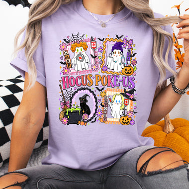Hocus Poke-Us Halloween Nurse DTF Transfer DTF Heat Press Transfer from Sweet Tee Transfers