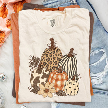 Fall Pumpkins DTF Transfer DTF Heat Press Transfer from Sweet Tee Transfers