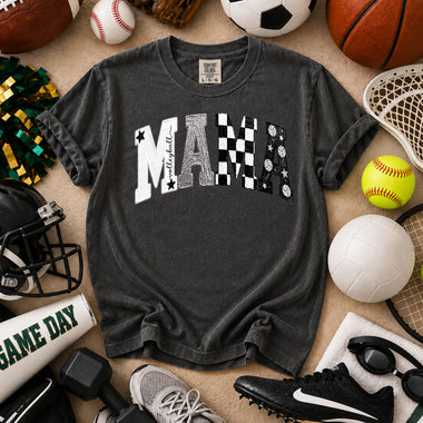 Volleyball MAMA Painted DTF Transfer DTF Heat Press Transfer from Sweet Tee Transfers