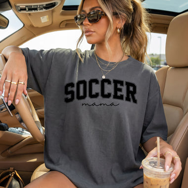 Soccer MAMA Varsity DTF Transfer DTF Heat Press Transfer from Sweet Tee Transfers