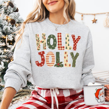Holly Jolly Vintage DTF Transfer DTF Heat Press Transfer from Sweet Tee Transfers