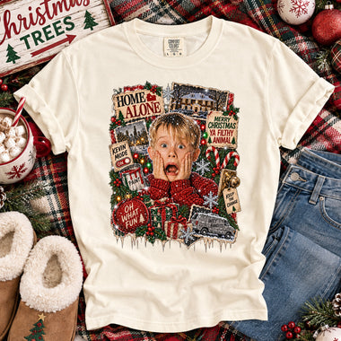 Home Alone Christmas DTF Transfer DTF Heat Press Transfer from Sweet Tee Transfers