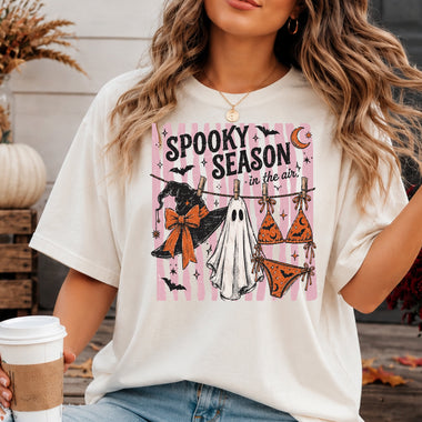 Spooky Season on the Line DTF Transfer DTF Heat Press Transfer from Sweet Tee Transfers