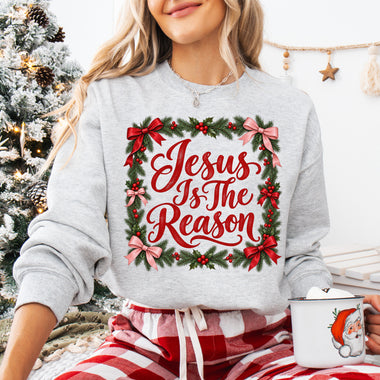 Jesus Is the Reason Christmas DTF Transfer DTF Heat Press Transfer from Sweet Tee Transfers