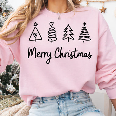 Merry Christmas Graphic DTF Transfer DTF Heat Press Transfer from Sweet Tee Transfers