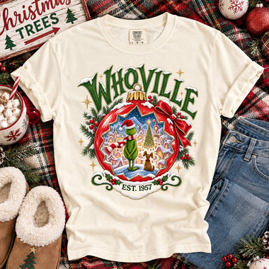Whoville Christmas DTF Transfer DTF Heat Press Transfer from Sweet Tee Transfers