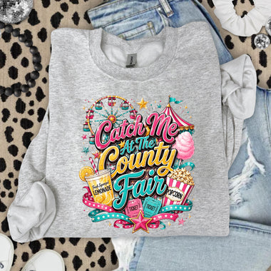 Catch Me at the County Fair DTF Transfer DTF Heat Press Transfer from Sweet Tee Transfers