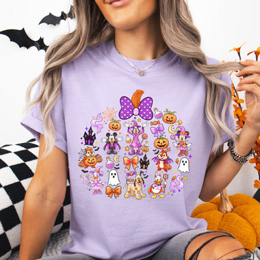 Mouse Pumpkin Halloween DTF Transfer DTF Heat Press Transfer from Sweet Tee Transfers