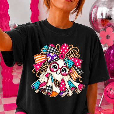 Colorful Patch Ghost DTF Transfer DTF Heat Press Transfer from Sweet Tee Transfers
